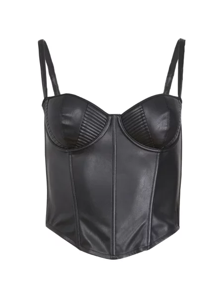 Top Fleur Du Mal negru