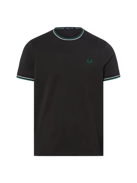 Fred Perry Koszulka Mężczyźni S szary