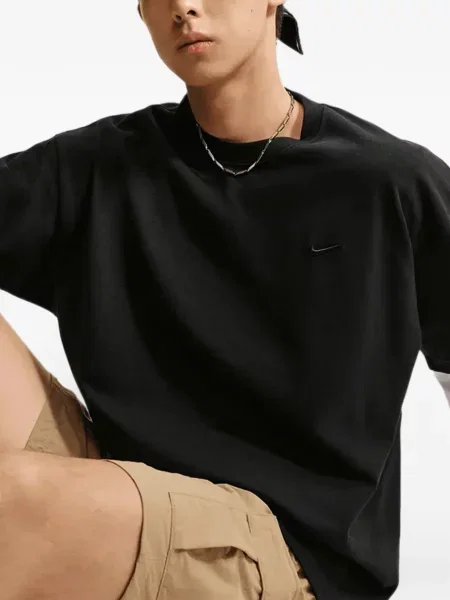 Hanorac Nike cu broderie alergare verde