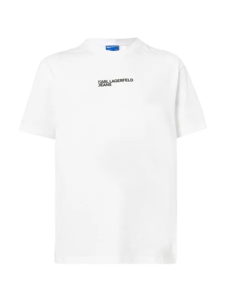 KARL LAGERFELD JEANS Tricou negru alb