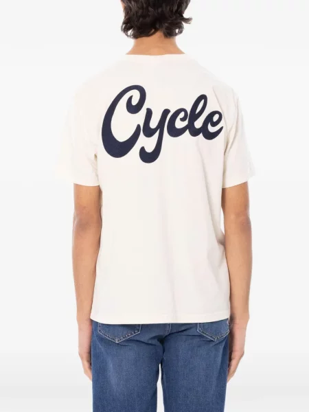 Tričko Cycle s autogramem bílé