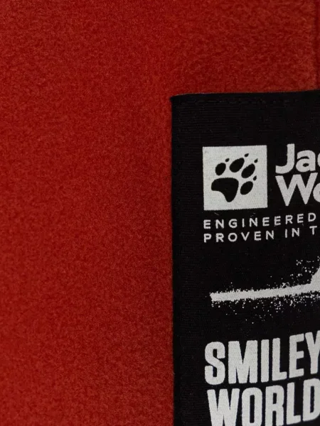 Spodnie dziecięce Jack Wolfskin czerwone