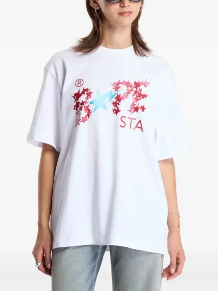 Koszulka A Bathing Ape® z logo biała