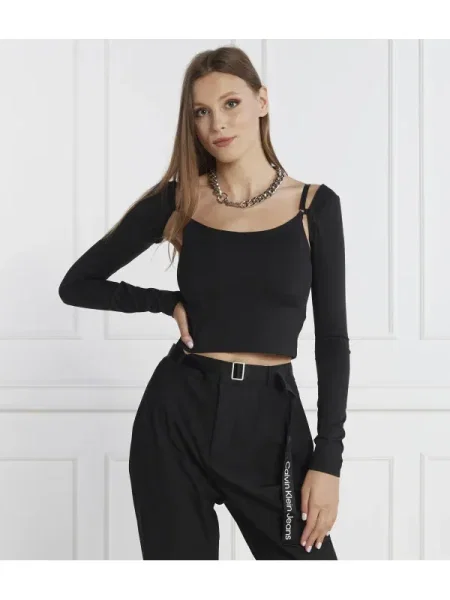 Tricou Calvin Klein Jeans negru