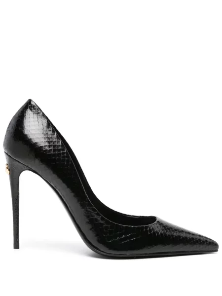 Pantofi cu toc Dolce & Gabbana din piele negru