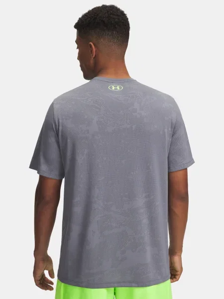 Tricou Under Armour din jacard gri