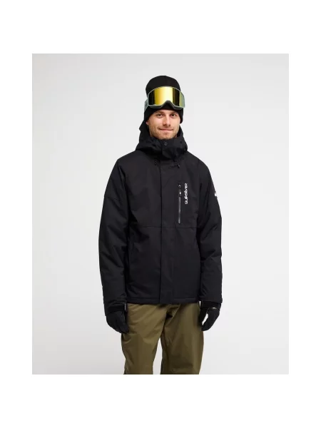 Kurtka z kapturem Quiksilver Titano XS czarny