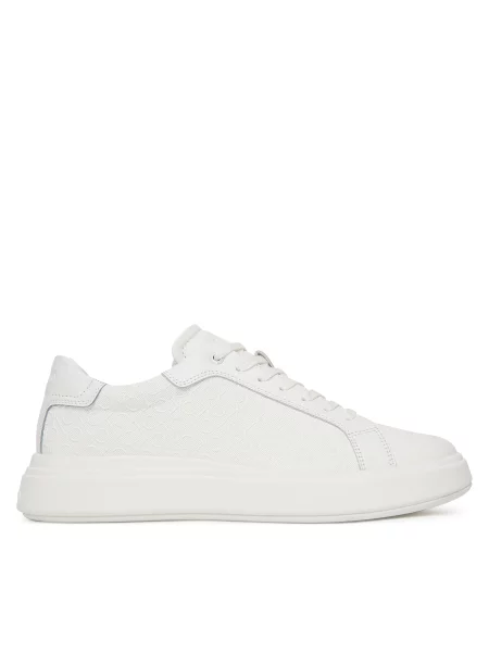 Calvin Klein Tenisice Chunky Low Top Lace Up Mono bijela