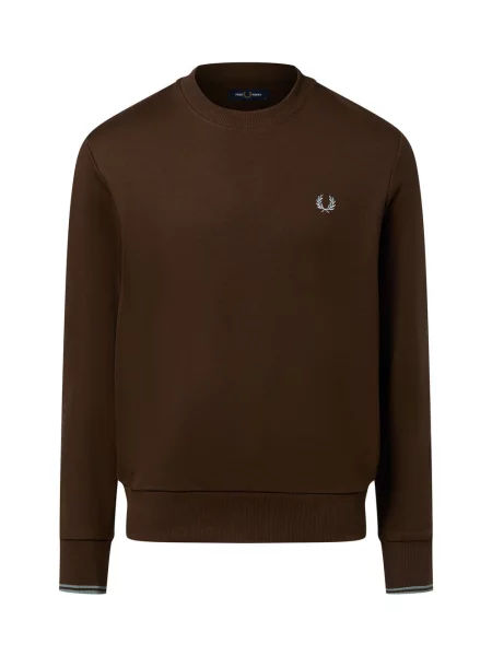 Fred Perry bluza nierozpinana Mężczyźni jednolity S brązowy