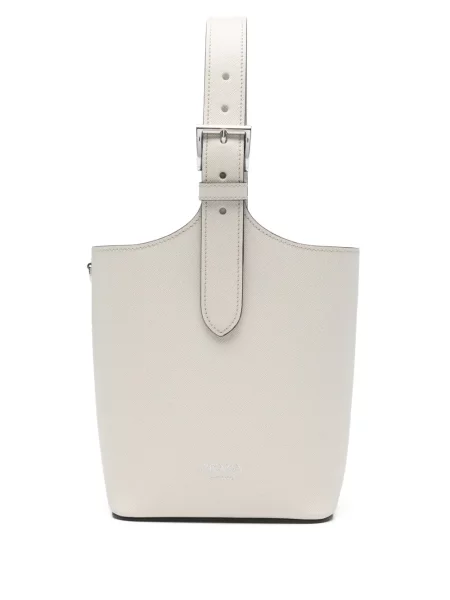 Geantă bucket Prada cu imagine