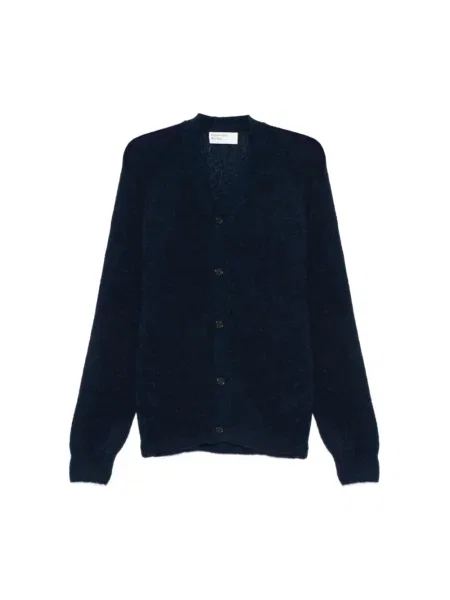 Kardigan Universal Works wełniany niebieski