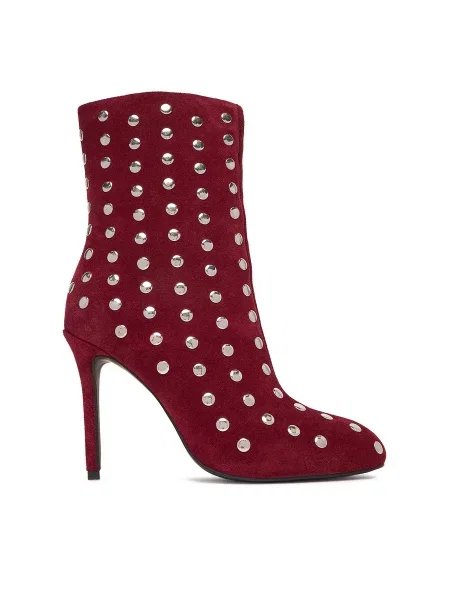 Ботильоны Eva Minge бордовые