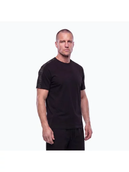 Tricou pentru bărbați Pitbull West Coast Tape black/black negru