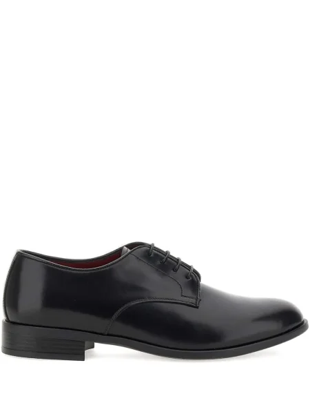 Pantofi derby Duca Heritage din piele negru