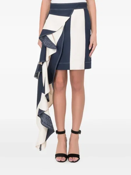 Fusta mini Calvin Klein albastru