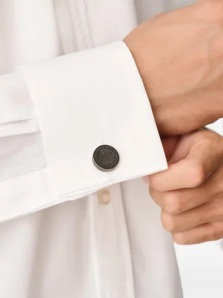 Manžetové gombíky Aston Martin Watches čierna
