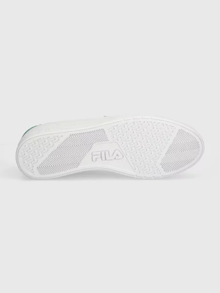 Кожаные кроссовки Fila зеленые