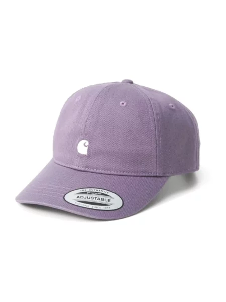 Czapka z daszkiem Carhartt Wip z logo fioletowa