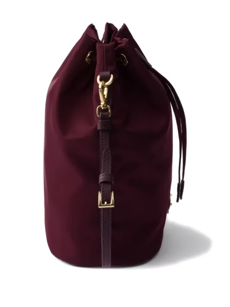 Geantă bucket Prada roșu