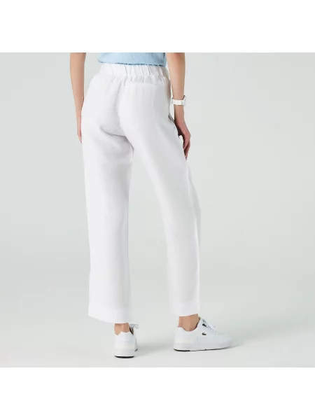 Брюки Lacoste белые