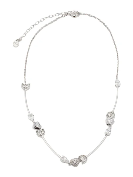 Palton Swarovski argintiu