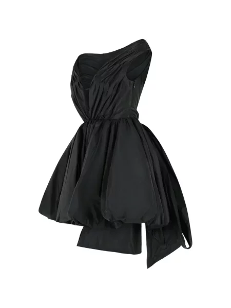 Rochie Blumarine cu volane asimetrică negru