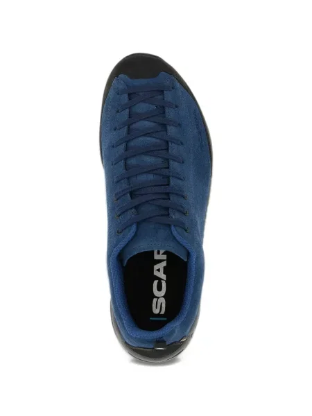 Sneakerși Scarpa din piele de căprioară albastru