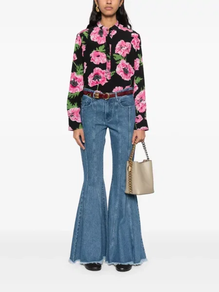 Cămașă Stella Mccartney cu imagine roz