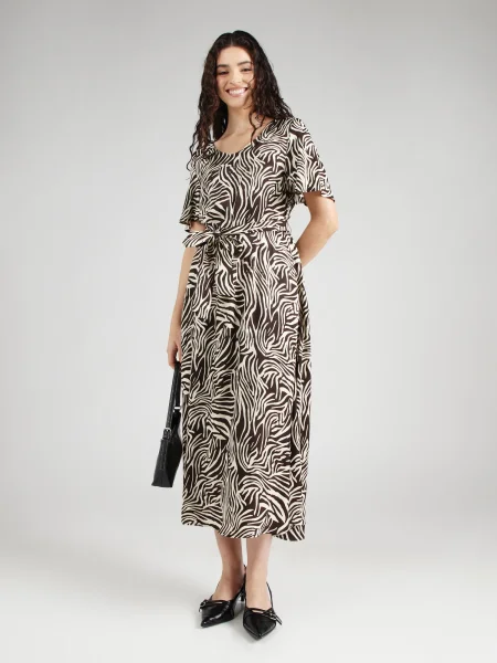 MORE & MORE Rochie ecru maro