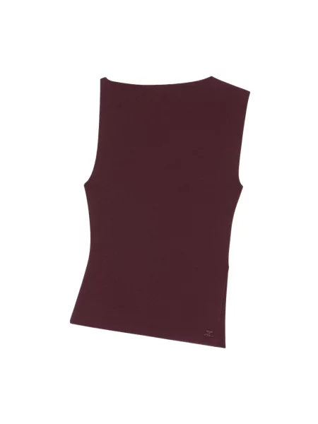 Top Courreges fioletowy