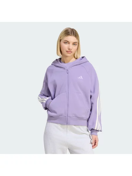 MIKINA S KAPUCÍ ADIDAS KIT FULL bílá