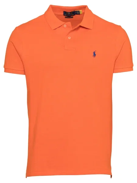 С яка поло тениска Polo Ralph Lauren бродирана оранжево