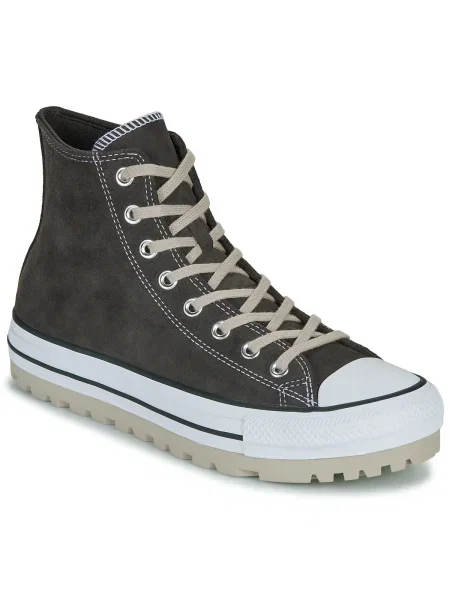 Pantofi Converse din piele de căprioară maro