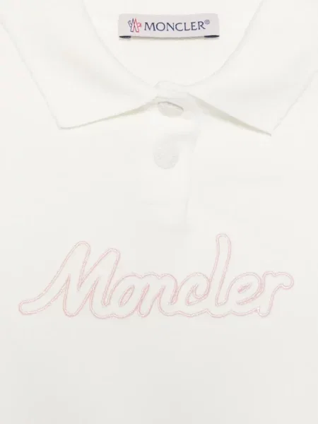 Sukienka dziecięca Moncler Enfant biała