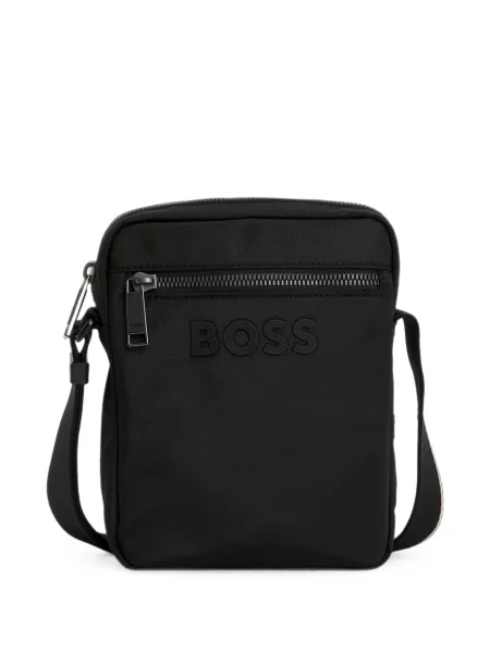 Geantă crossbody Boss cu autograf negru