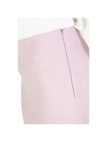 Pantaloni Sandro Ferrone alb