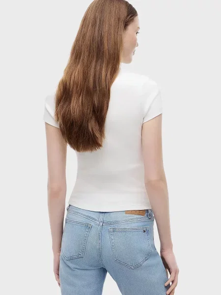 Футболка Tommy Jeans біла