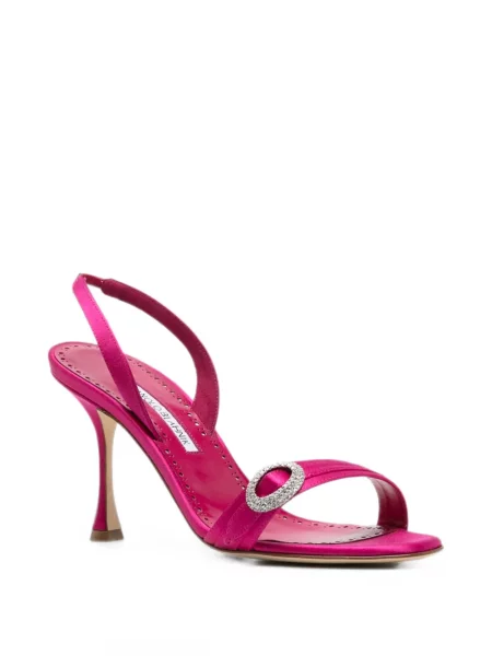 Sandale Manolo Blahnik roz