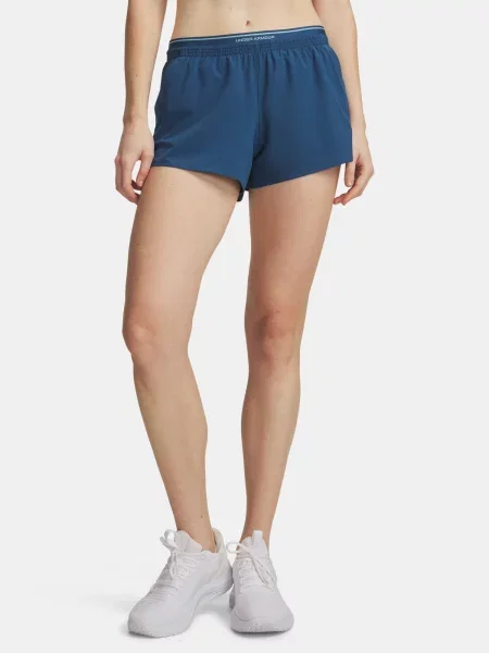 Pantaloni scurți de sport Under Armour albastru