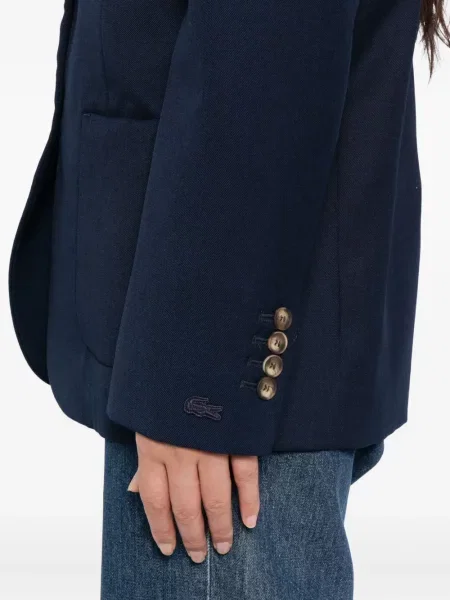 Блейзър Lacoste бродиран синьо