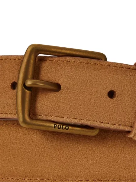 Briaunotas pusiau užtrauktukas zomšinės bokseriai Polo Ralph Lauren balta