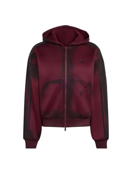 ADIDAS ORIGINALS Ζακέτα φούτερ Adilenium 6 μπορντό μαύρο