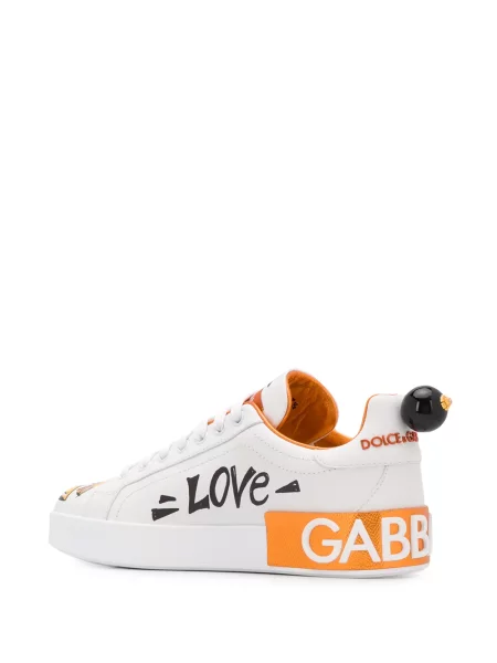 Sneakersy Dolce And Gabbana białe