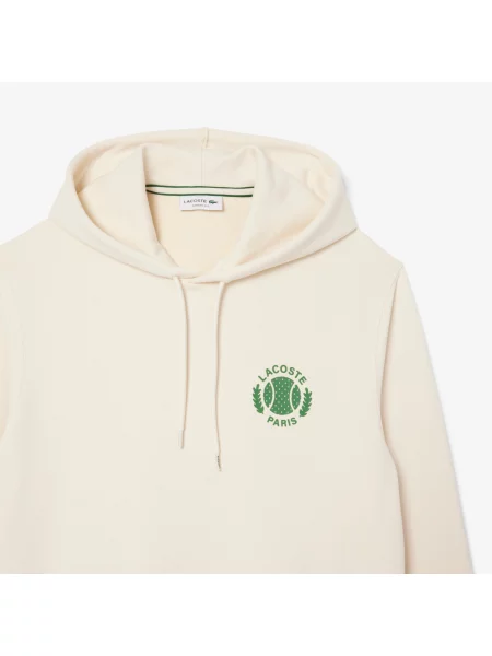 Lacoste Bluza Z Nadrukiem Tenisowym zielony