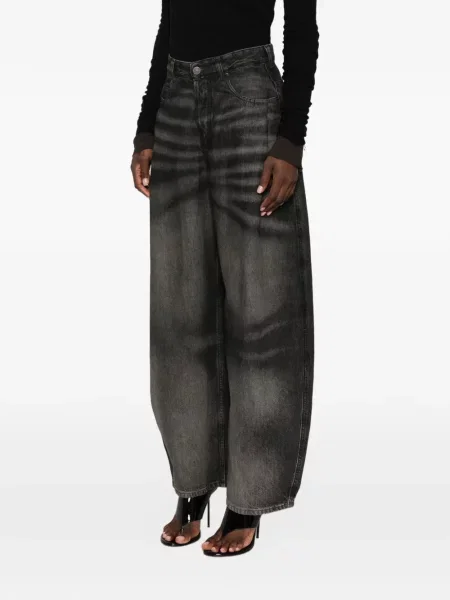 Blugi cu picior larg Diesel negru