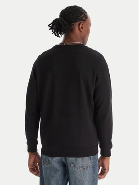 Kappa Pulóver Authentic Nymphe Comfort Fit fekete