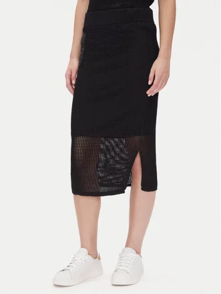DKNY Ravno krilo črna