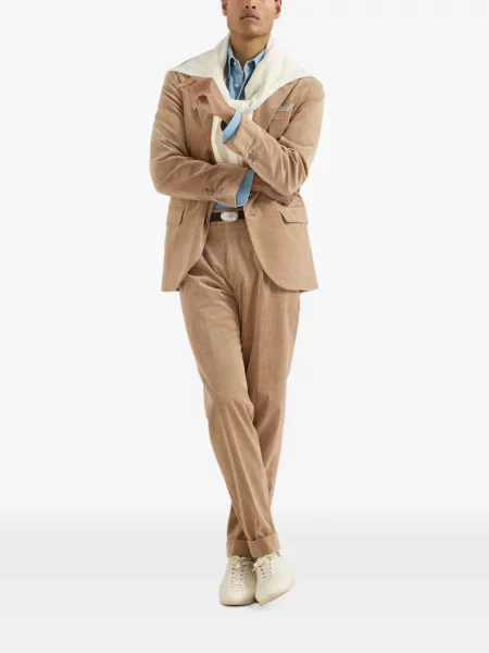 Pantaloni Brunello Cucinelli de catifea cord