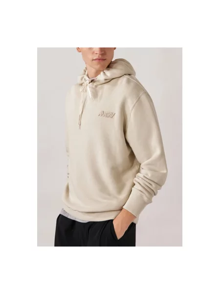 Bluza Autry z logo beżowa