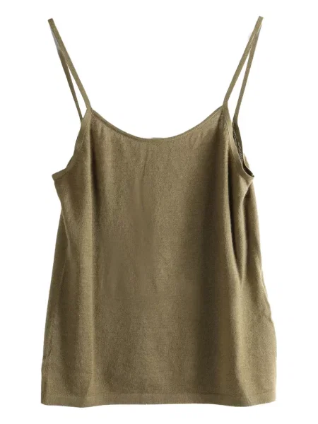 Top Uma Wang tricotate maro